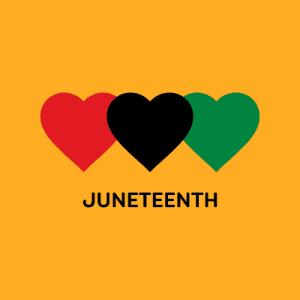 Juneteenth hearts
